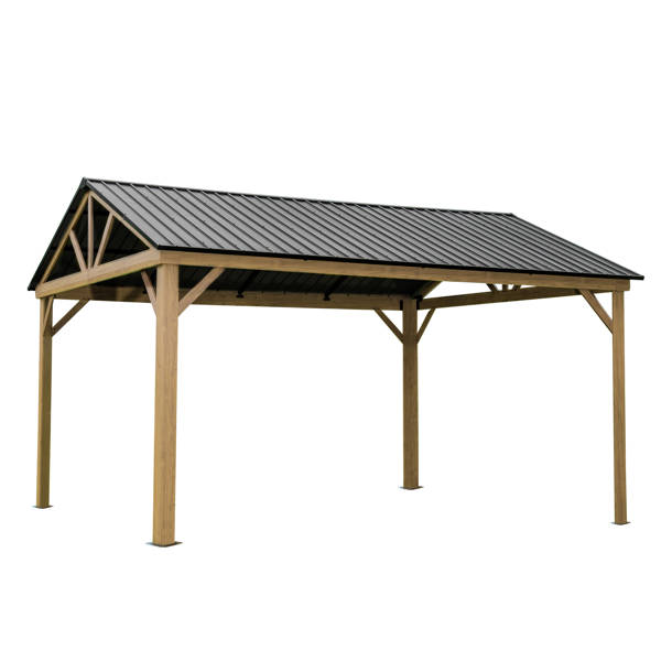 domi outdoor living Universal Winter Cover for Hardtop Gazebos 12x14